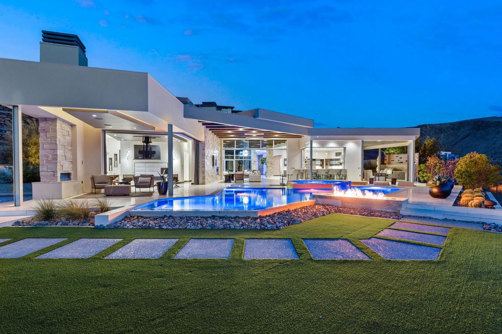 Stunning single story home in Henderson asks for $7,495,000 with unobstructed views of Las Vegas Valley