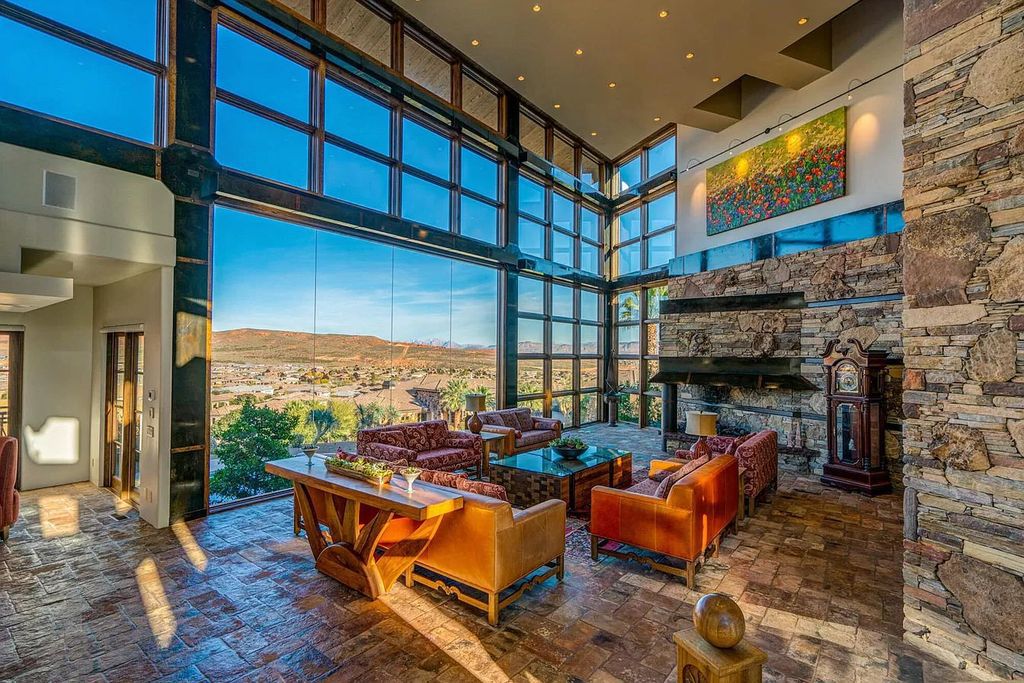 Dramatic two storeys home in Utah asking for $3,800,000 has been renovated and upgraded