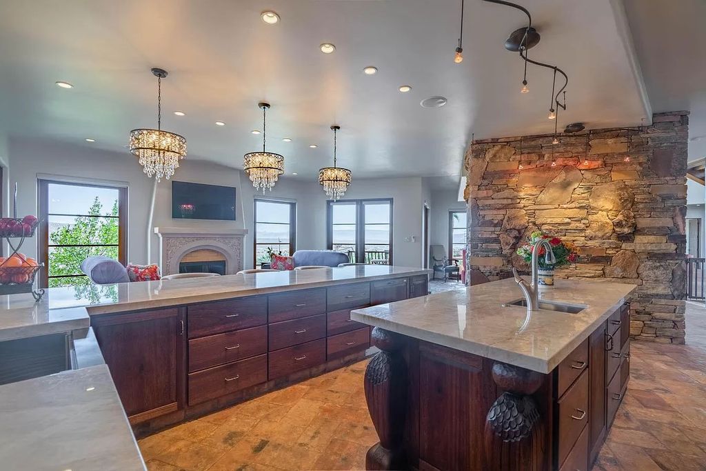 Dramatic two storeys home in Utah asking for $3,800,000 has been renovated and upgraded