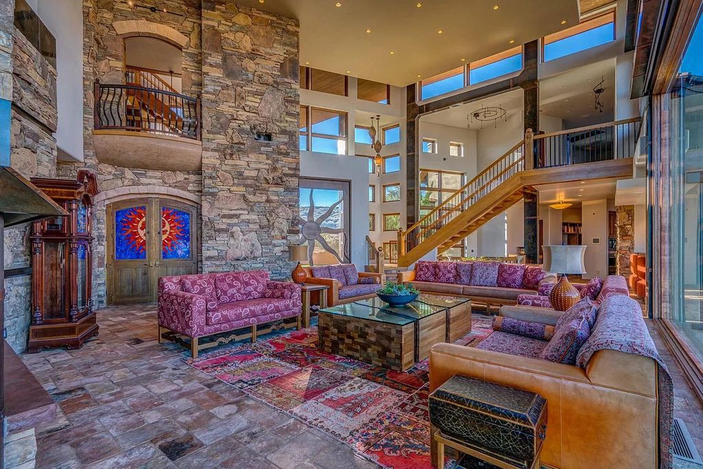 Dramatic two storeys home in Utah asking for $3,800,000 has been renovated and upgraded