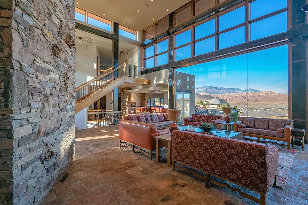 Dramatic two storeys home in Utah asking for $3,800,000 has been renovated and upgraded