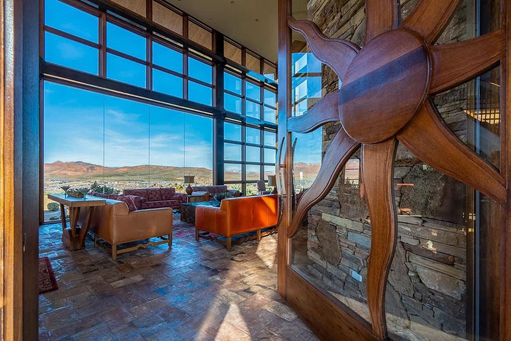 Dramatic two storeys home in Utah asking for $3,800,000 has been renovated and upgraded