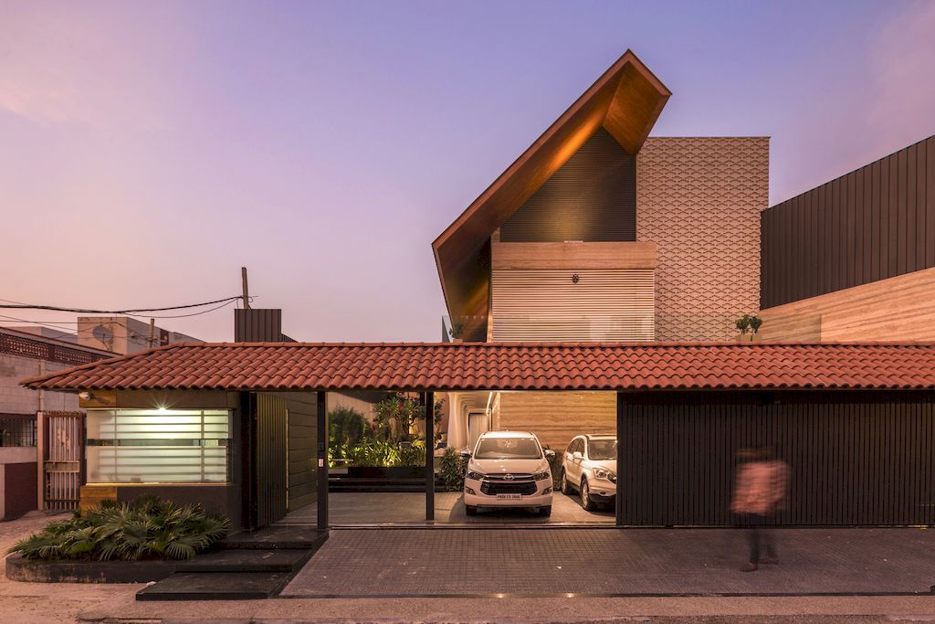 An Indian Modern House, Luxury contemporary Design by 23DC Architects