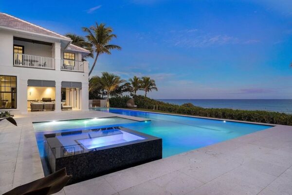 Superb Coastal Home In Gulf Stream With Unsurpassed Attention To Detail 