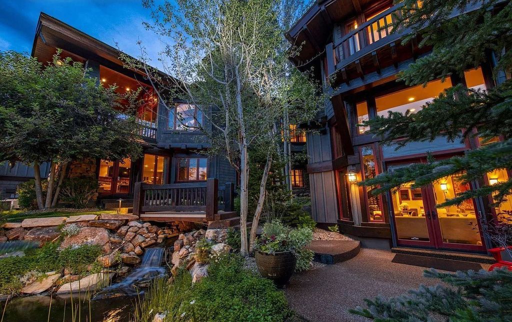 Singular and Serene Utah Masterpiece sells for $8,400,000 with world class ski run views