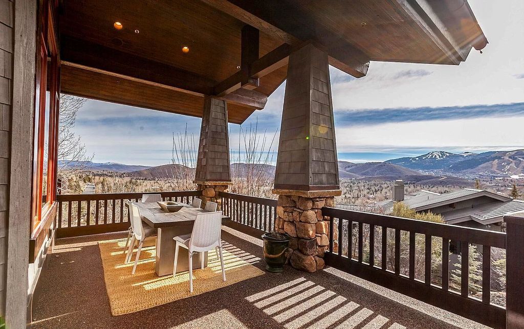 Singular and Serene Utah Masterpiece sells for $8,400,000 with world class ski run views