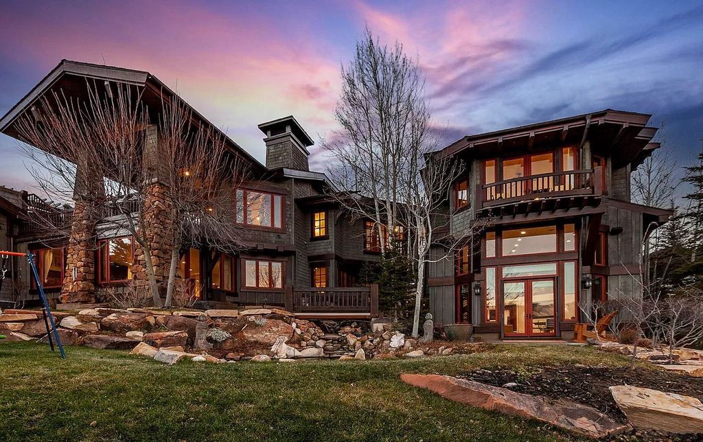 Singular and Serene Utah Masterpiece sells for $8,400,000 with world class ski run views