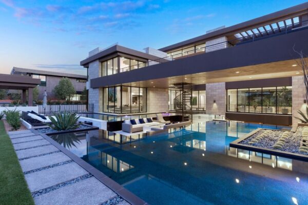 An Amazing Home in Nevada sells for $13,875,000 with contemporary ...