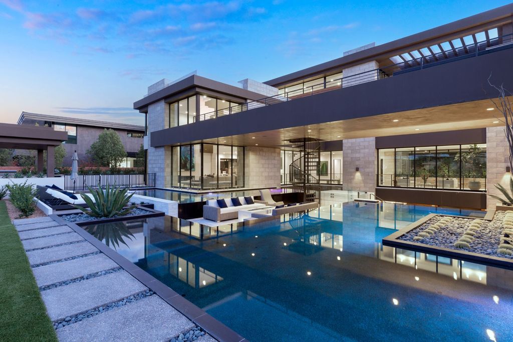 Amazing homes in Nevada sells for $13,875,000 with contemporary design elements