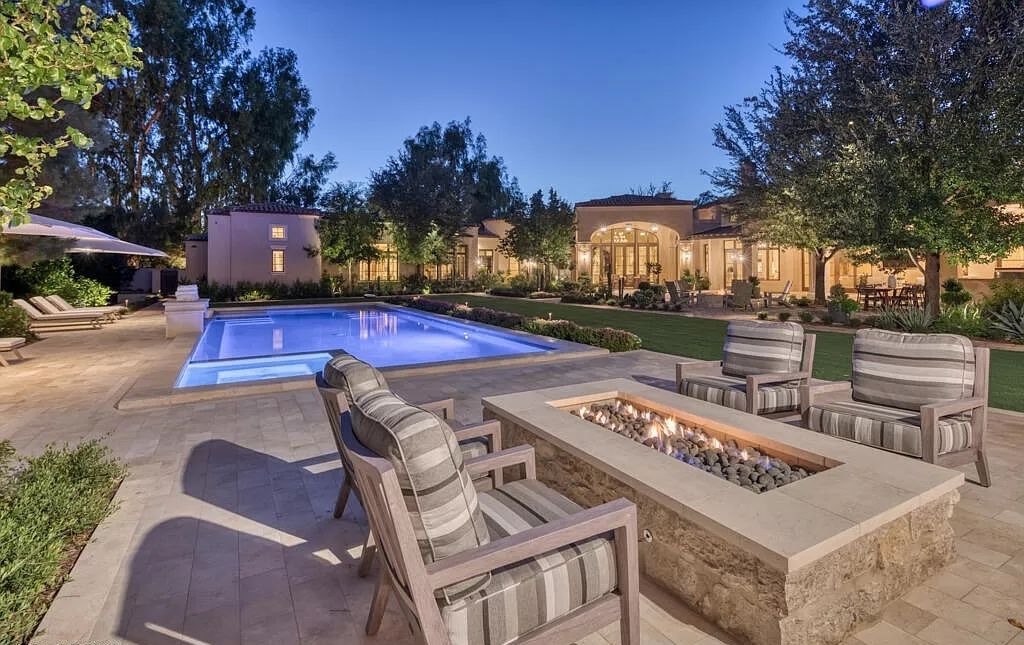 Sparkling Arizona Home sells for $10,500,000 by Candelaria Design with Janet Brooks interiors