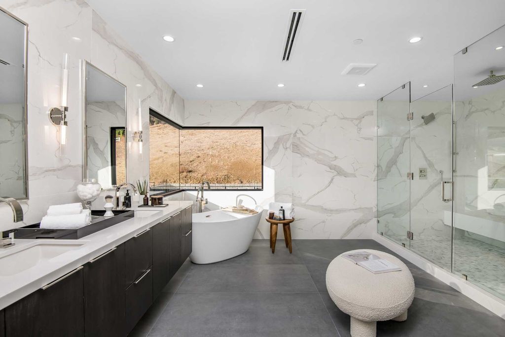 The Home in Bell Canyon is a stunning brand new ground up modern marvel features the most impeccable amenities and features now available for sale. This home located at 26 Baymare Rd, Bell Canyon, California