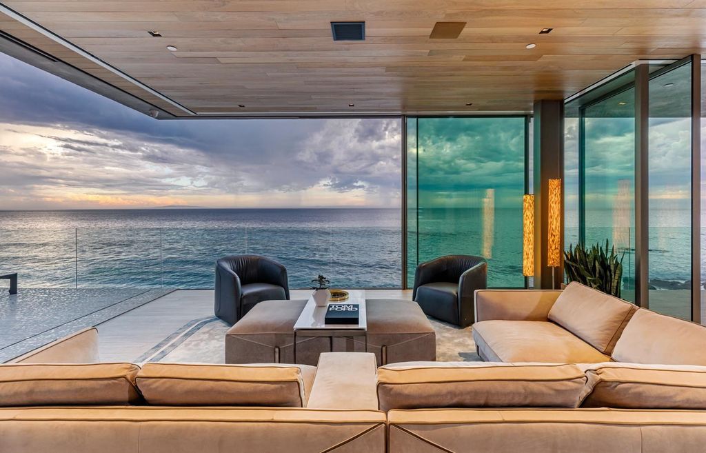 The Home in Malibu is an awe-inspiring custom-built, new construction, oceanfront home on one of the most exclusive beaches in the world now available for sale. This home located at 24300 Malibu Rd, Malibu, California