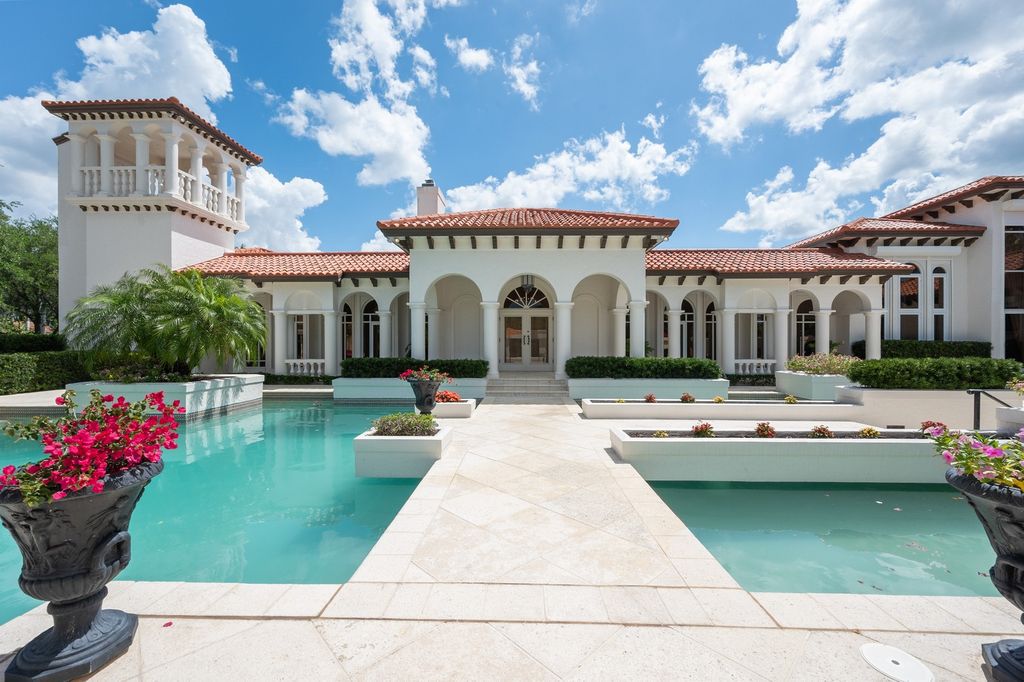 The Home in Naples is a Mediterranean masterpiece offers the two most desired features direct beach ownership and waterfront now available for sale. This home located at 275 Champney Bay Ct, Naples, Florida