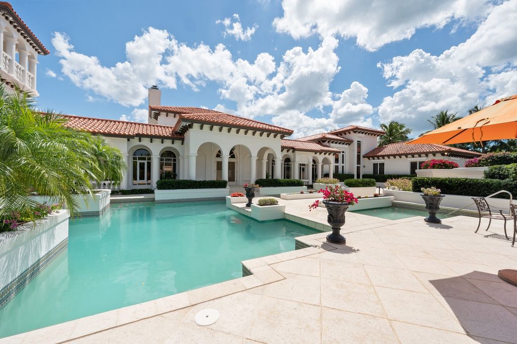 The Home in Naples is a Mediterranean masterpiece offers the two most desired features direct beach ownership and waterfront now available for sale. This home located at 275 Champney Bay Ct, Naples, Florida