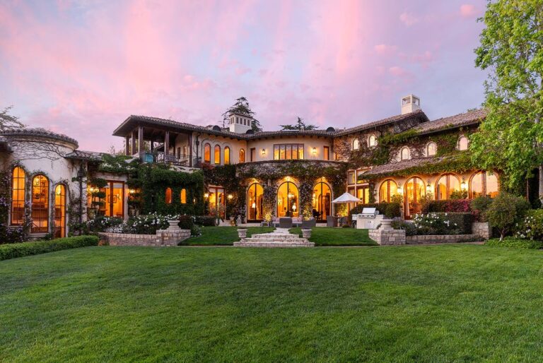 Beautiful Italian Architecture Inspired Mansion in Pacific Palisades for Sale at $46,500,000