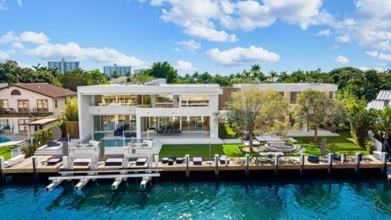 Brand New Sleek Contemporary Home in Fort Lauderdale hits Market for $16,395,000
