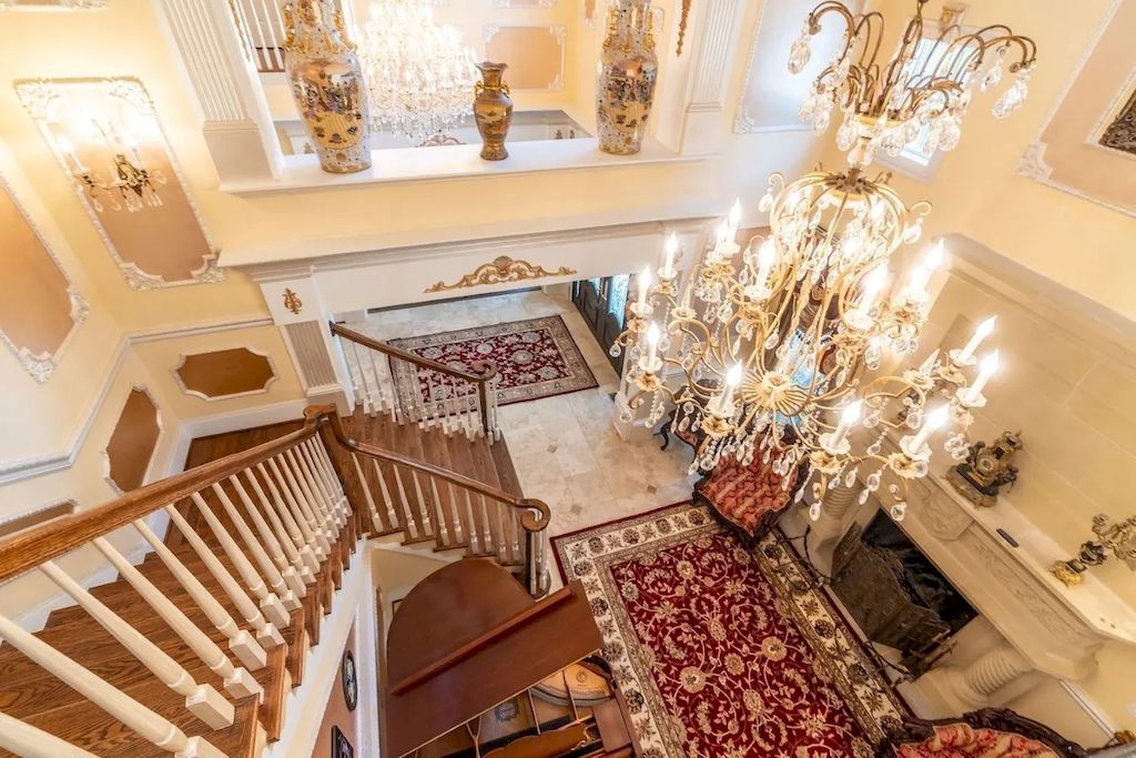 The Home in Virginia is an opulent four-floor home, fully fenced, and equipped with smart technology now available for sale. This home located at 12792 Yates Ford Rd, Clifton, Virginia; offering 07 bedrooms and 13 bathrooms with 16,600 square feet of living spaces. 