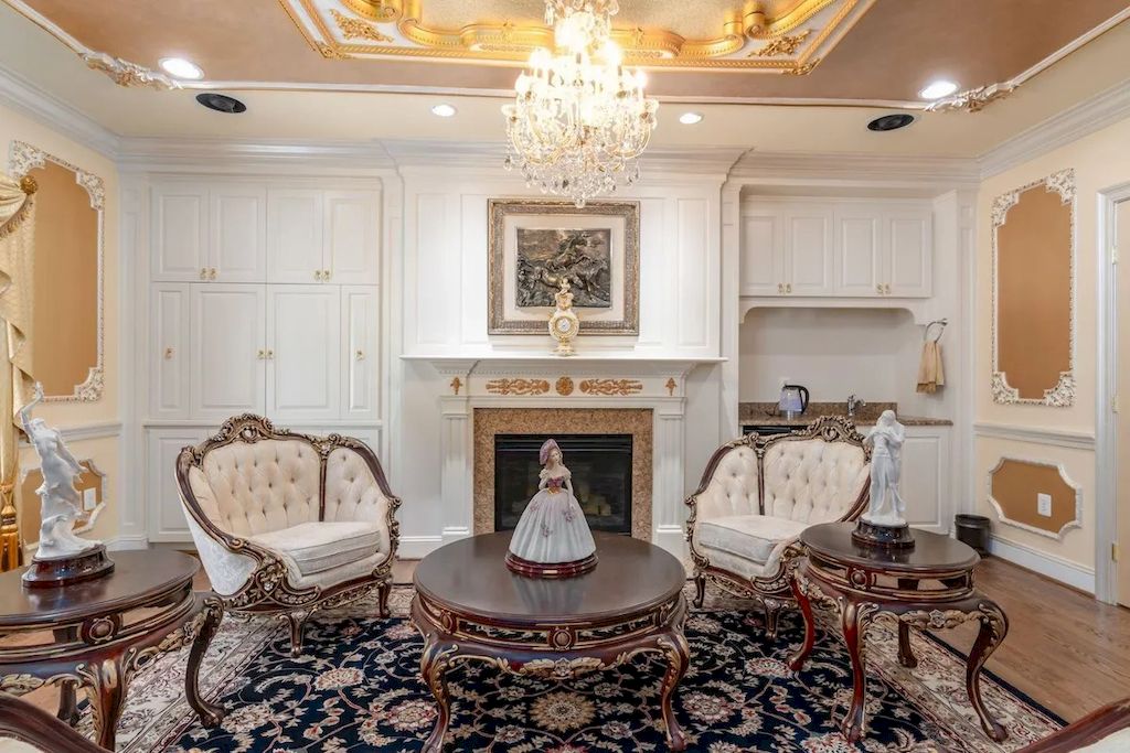 The Home in Virginia is an opulent four-floor home, fully fenced, and equipped with smart technology now available for sale. This home located at 12792 Yates Ford Rd, Clifton, Virginia; offering 07 bedrooms and 13 bathrooms with 16,600 square feet of living spaces. 