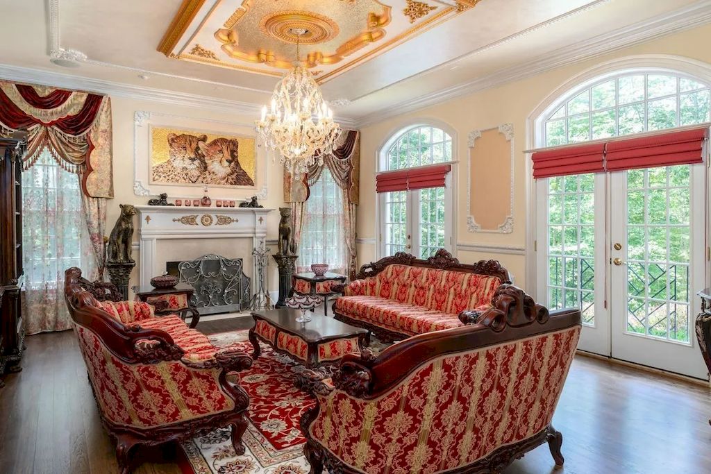 The Home in Virginia is an opulent four-floor home, fully fenced, and equipped with smart technology now available for sale. This home located at 12792 Yates Ford Rd, Clifton, Virginia; offering 07 bedrooms and 13 bathrooms with 16,600 square feet of living spaces. 