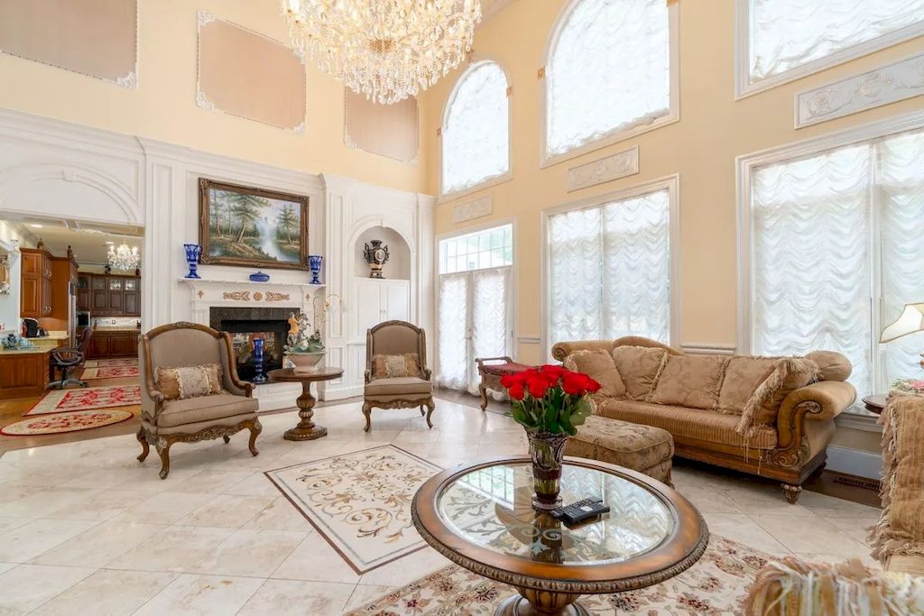 The Home in Virginia is an opulent four-floor home, fully fenced, and equipped with smart technology now available for sale. This home located at 12792 Yates Ford Rd, Clifton, Virginia; offering 07 bedrooms and 13 bathrooms with 16,600 square feet of living spaces. 