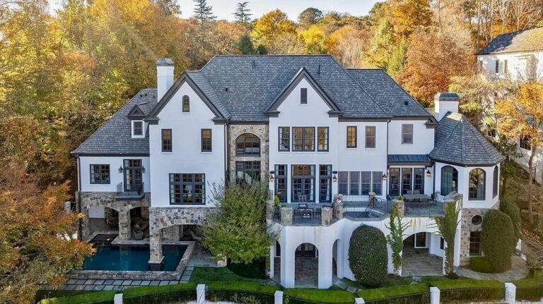 Gorgeous European Inspired Home in Georgia Hits Market for $3,150,000