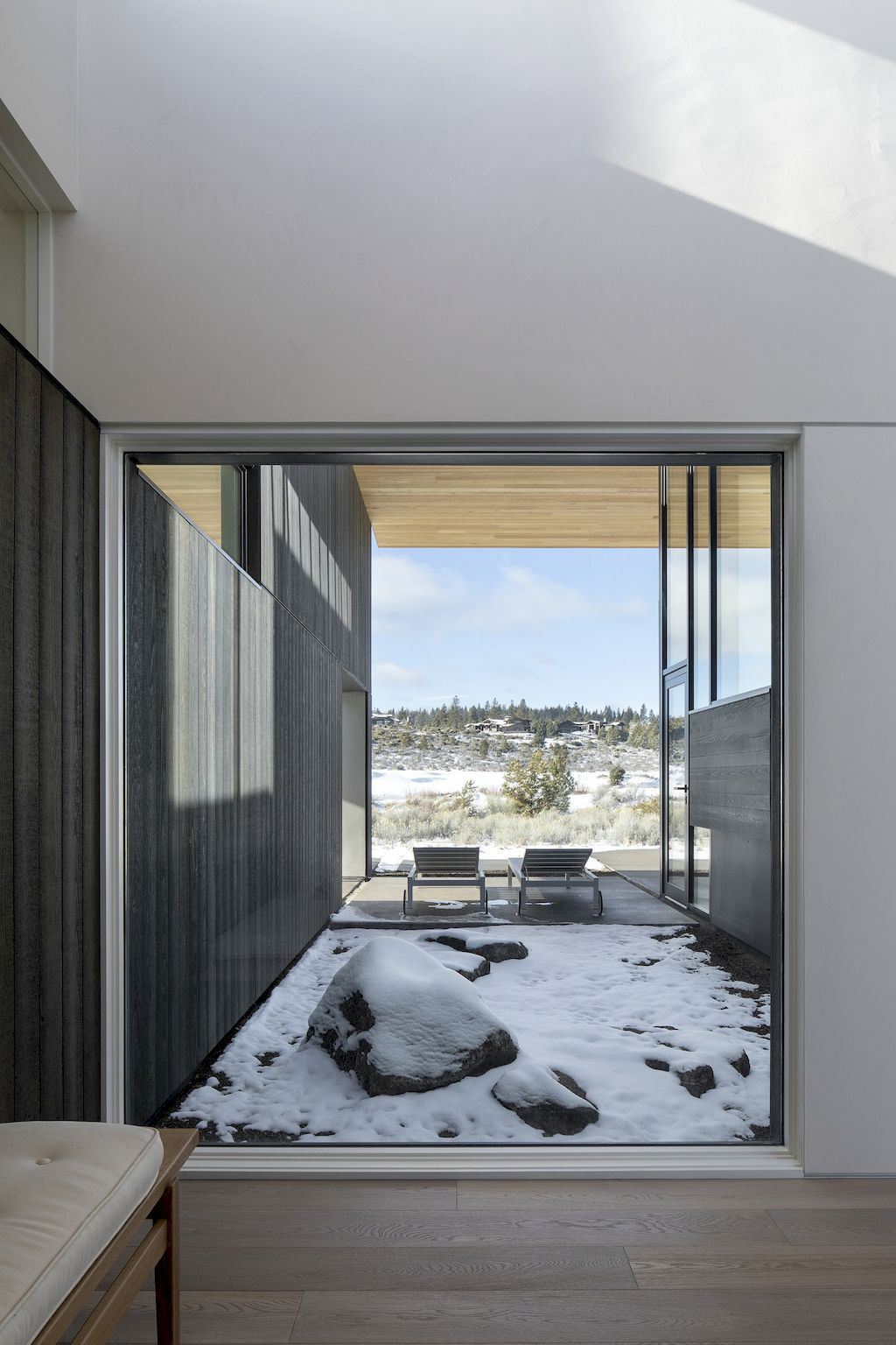 High Desert Residence in volcanic Oregon landscape by Hacker Architects