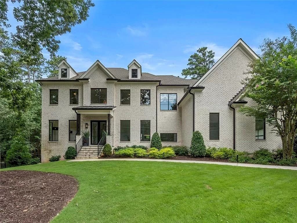 The Home in Georgia is a luxurious home features the allure of architectural details, unique lighting and striking amenities now available for sale. This home located at 4736 Lake Forrest Dr, Sandy Springs, Georgia; offering 06 bedrooms and 09 bathrooms with 9,164 square feet of living spaces.