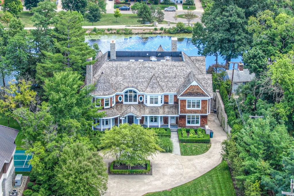 The Home in Michigan is a luxurious home with panoramic views of renowned Quarton Lake now available for sale. This home located at 220 Lake Park Dr, Birmingham, Michigan; offering 05 bedrooms and 07 bathrooms with 13,012 square feet of living spaces.