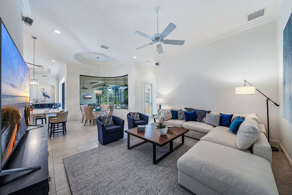 The Home in Naples epitomizes the luxury lifestyle experienced in sought-after Quail West Golf and Country Club now available for sale. This house located at 6393 Highcroft Dr, Naples, Florida