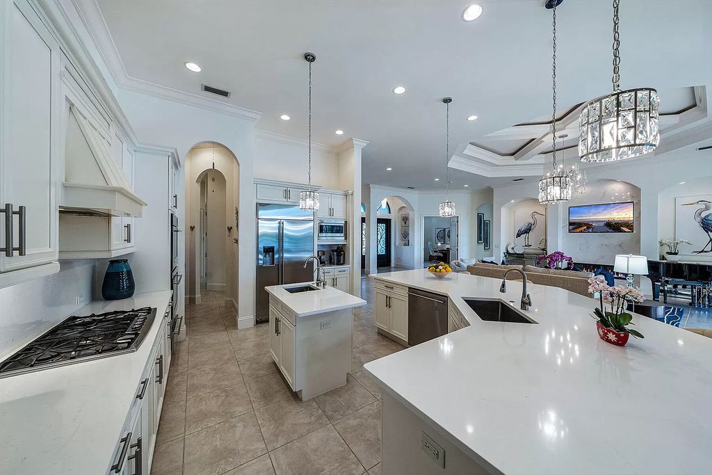 The Home in Naples epitomizes the luxury lifestyle experienced in sought-after Quail West Golf and Country Club now available for sale. This house located at 6393 Highcroft Dr, Naples, Florida