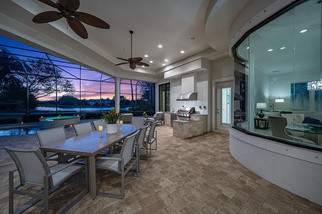 The Home in Naples epitomizes the luxury lifestyle experienced in sought-after Quail West Golf and Country Club now available for sale. This house located at 6393 Highcroft Dr, Naples, Florida