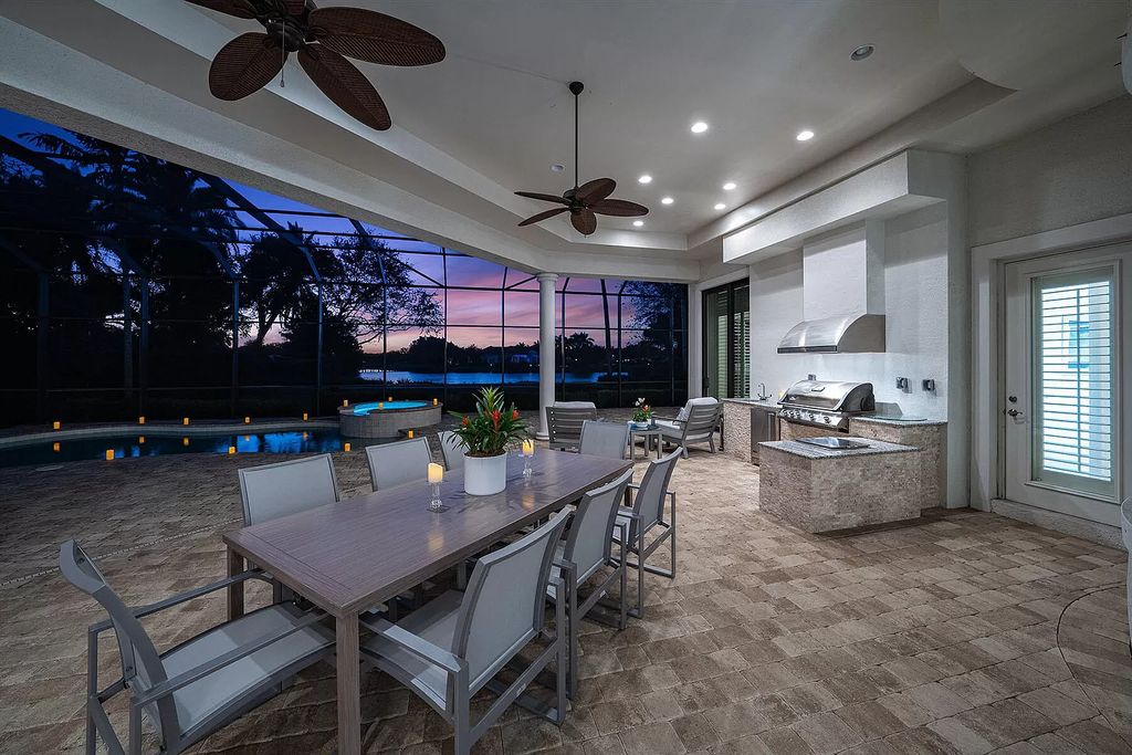 The Home in Naples epitomizes the luxury lifestyle experienced in sought-after Quail West Golf and Country Club now available for sale. This house located at 6393 Highcroft Dr, Naples, Florida