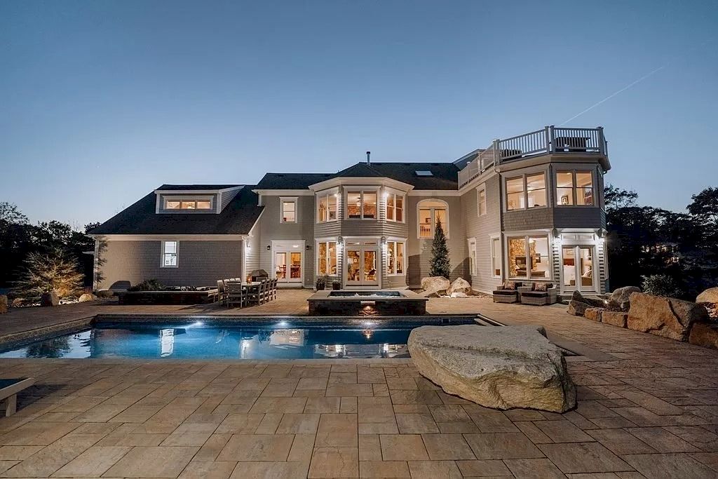 The Home in Massachusetts is a luxurious home featuring state-of-the-art amenities now available for sale. This home located at 7 & 9 Inges Way, Plymouth, Massachusetts; offering 08 bedrooms and 09 bathrooms with 9,000 square feet of living spaces.