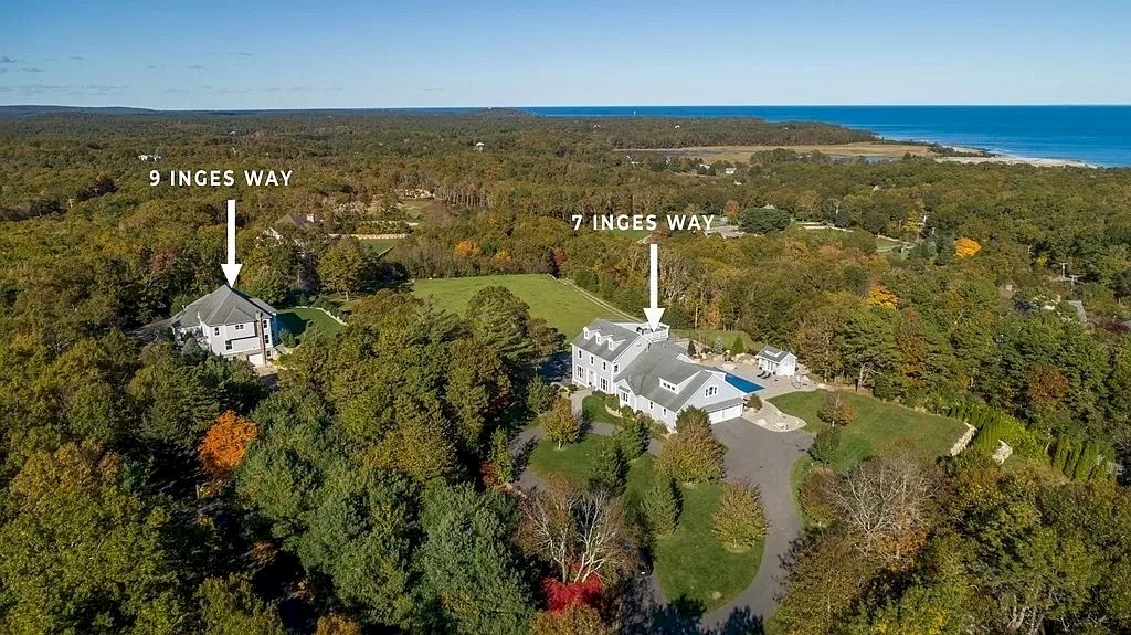 The Home in Massachusetts is a luxurious home featuring state-of-the-art amenities now available for sale. This home located at 7 & 9 Inges Way, Plymouth, Massachusetts; offering 08 bedrooms and 09 bathrooms with 9,000 square feet of living spaces.