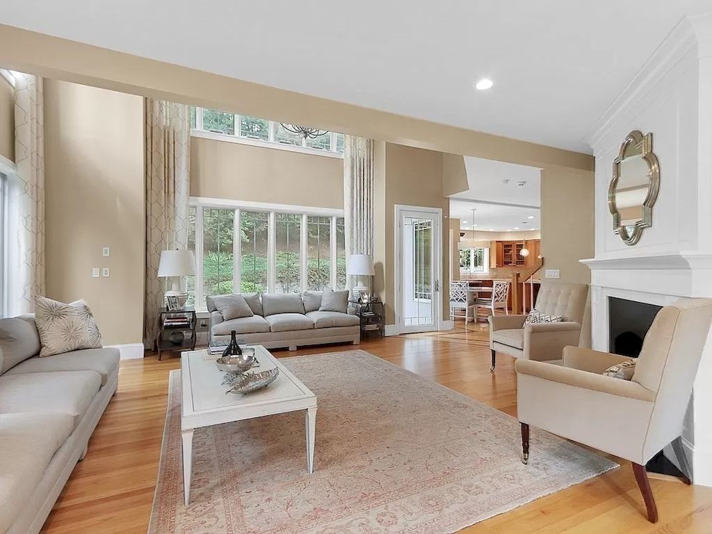 The Home in Massachusetts is a luxurious home with gorgeous architectural details and finishes throughout now available for sale. This home located at 15 Laura Rd, Waban, Massachusetts; offering 06 bedrooms and 06 bathrooms with 7,760 square feet of living spaces.
