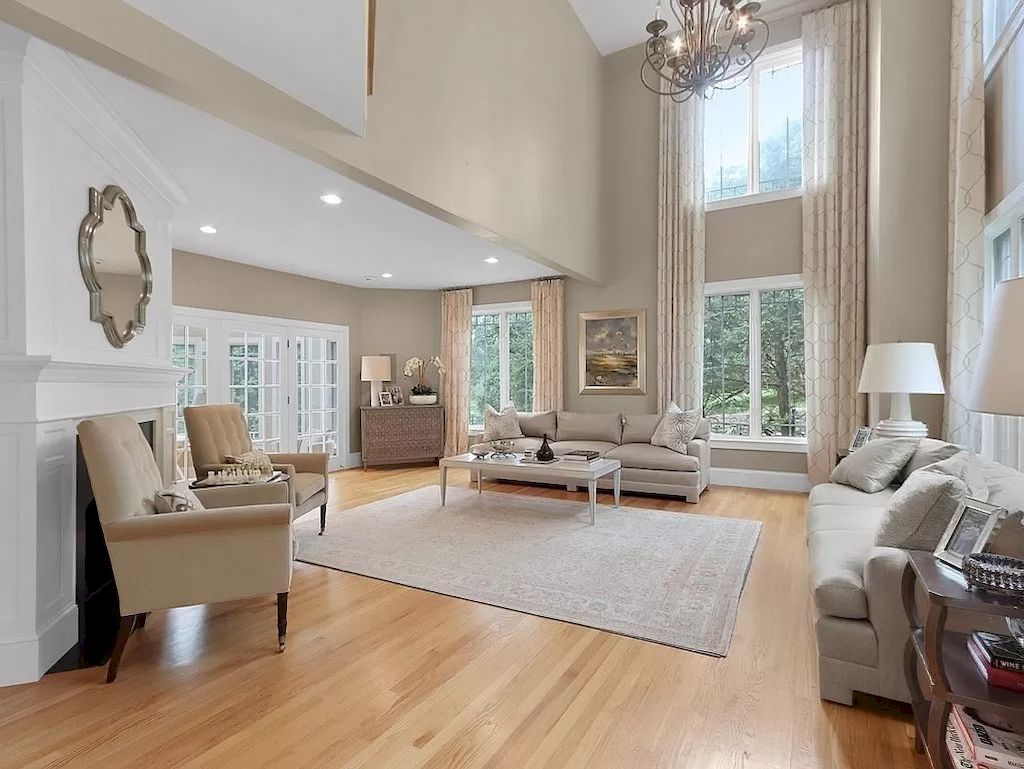 The Home in Massachusetts is a luxurious home with gorgeous architectural details and finishes throughout now available for sale. This home located at 15 Laura Rd, Waban, Massachusetts; offering 06 bedrooms and 06 bathrooms with 7,760 square feet of living spaces.