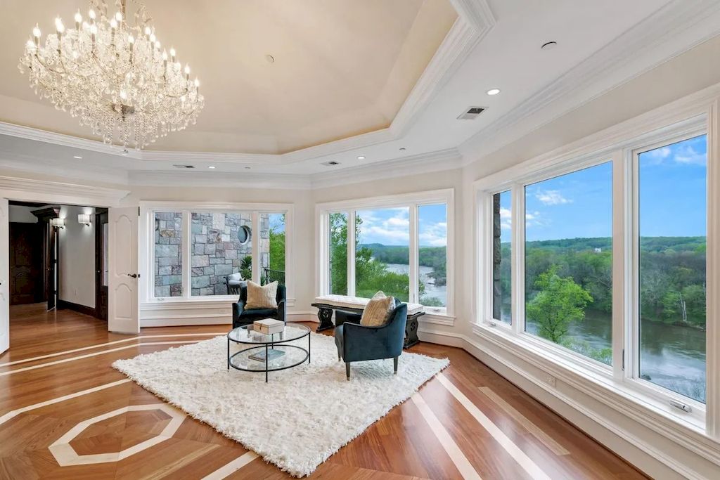 The Home in Virginia is a luxurious home built under European architecture and positioned high above the banks of the Potomac River now available for sale. This home located at 612 Rivercrest Dr, McLean, Virginia; offering 05 bedrooms and 11 bathrooms with 16,000 square feet of living spaces. 