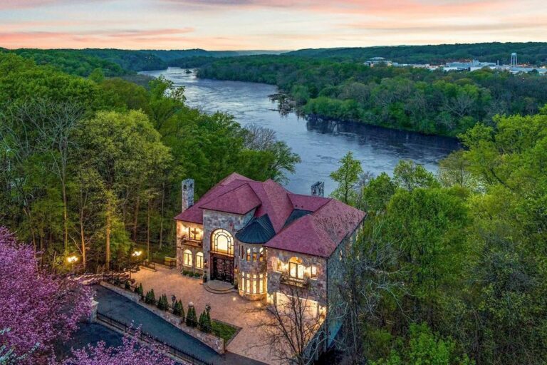 This $11,998,000 Castle on the Hill Offers Priceless River Frontage in Virginia