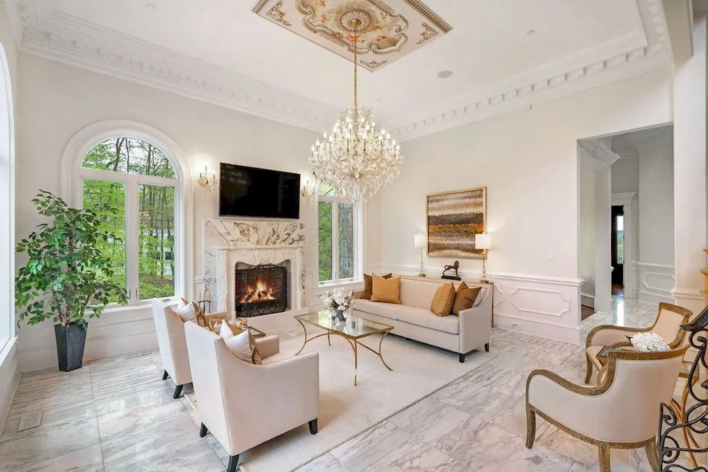 The Home in Virginia is a luxurious home built under European architecture and positioned high above the banks of the Potomac River now available for sale. This home located at 612 Rivercrest Dr, McLean, Virginia; offering 05 bedrooms and 11 bathrooms with 16,000 square feet of living spaces. 