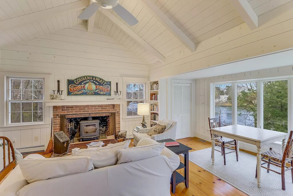 The Home in Massachusetts is a luxurious home nestled into a beautiful natural settings now available for sale. This home located at 128 Starboard Ln, Osterville, Massachusetts; offering 04 bedrooms and 06 bathrooms with 3,322 square feet of living spaces.