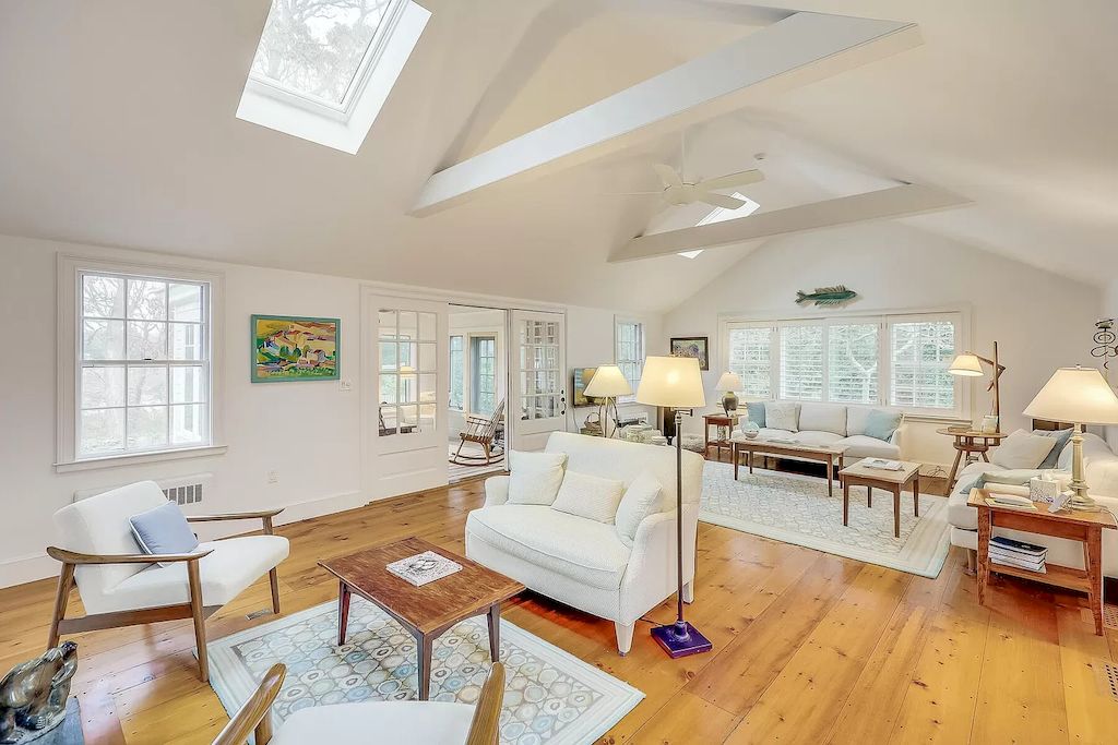 The Home in Massachusetts is a luxurious home nestled into a beautiful natural settings now available for sale. This home located at 128 Starboard Ln, Osterville, Massachusetts; offering 04 bedrooms and 06 bathrooms with 3,322 square feet of living spaces.