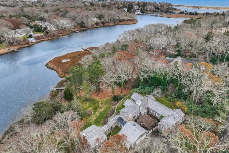 This $3,850,000 Waterfront Compound Enjoys Beautiful Views in Massachusetts