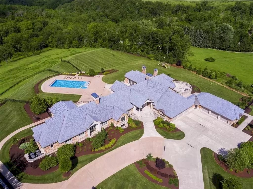 The Home in Pennsylvania is a luxurious home situated in a secluded setting and meets your every need now available for sale. This home located at 621 Vale Vista Ct, Belle Vernon, Pennsylvania; offering 06  bedrooms and 09 bathrooms with 16,563 square feet of living spaces.
