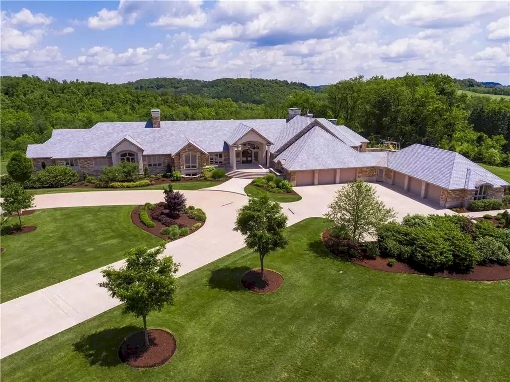 The Home in Pennsylvania is a luxurious home situated in a secluded setting and meets your every need now available for sale. This home located at 621 Vale Vista Ct, Belle Vernon, Pennsylvania; offering 06  bedrooms and 09 bathrooms with 16,563 square feet of living spaces.