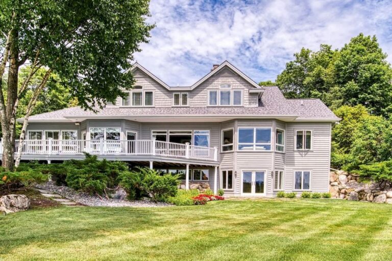 This $4,250,000 Unique and Iconic Home Features Notable Detailing in Michigan