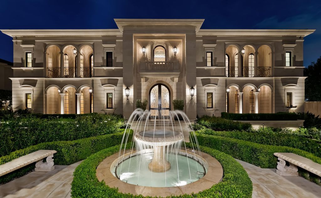 The Mansion in Beverly Hills is a palatial Italian manor with perfect blend of elegant design, flawless artistry and sumptuous comfort now available for sale. This home located at 1006 N Roxbury Dr, Beverly Hills, California