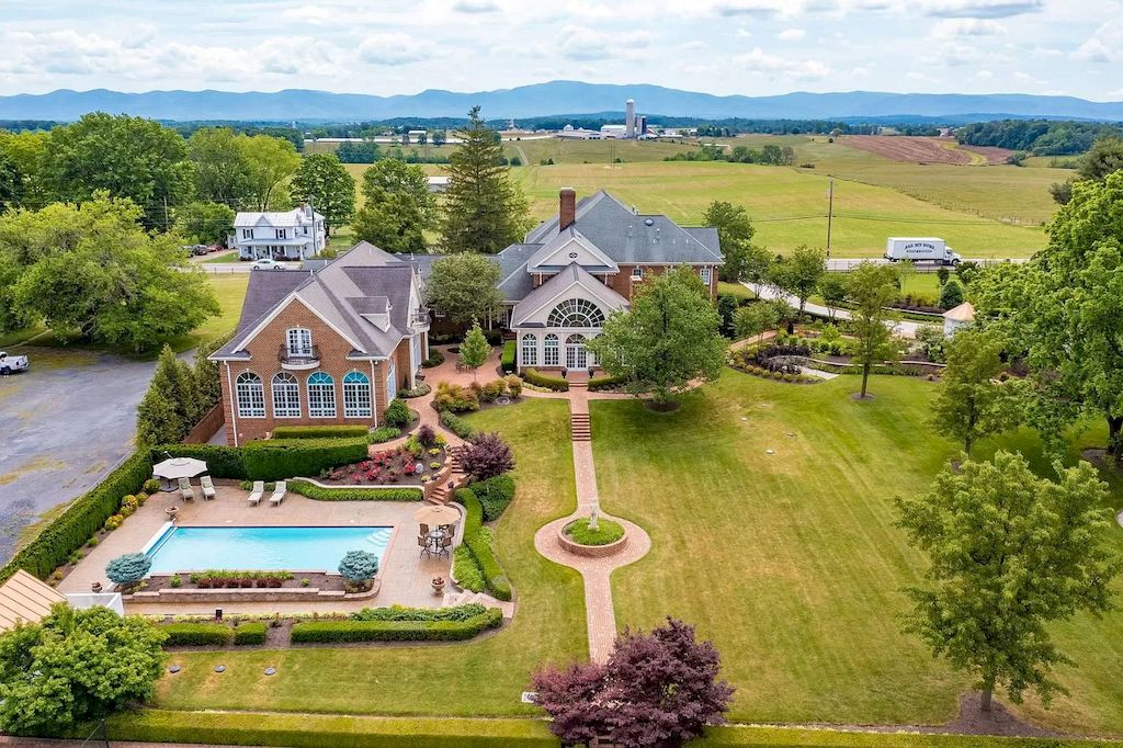 The Home in Virginia is a luxurious home showcasing craftsmanship and thoughtfulness now available for sale. This home located at 1324 Keezletown Rd, Weyers Cave, Virginia; offering 09 bedrooms and 15 bathrooms with 15,000 square feet of living spaces.
