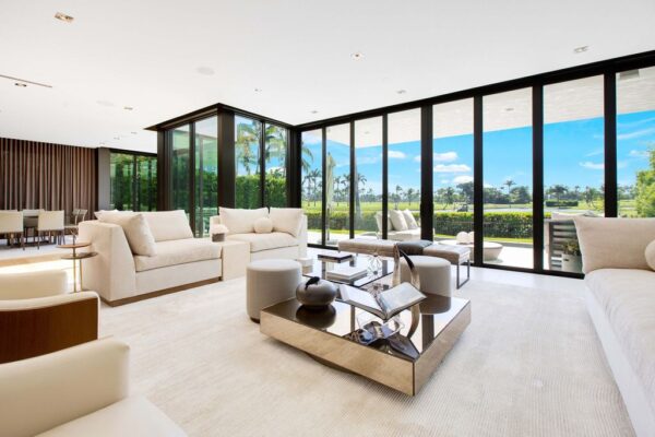 This $7,250,000 Miami Beach Home with Sweeping Golf Course View