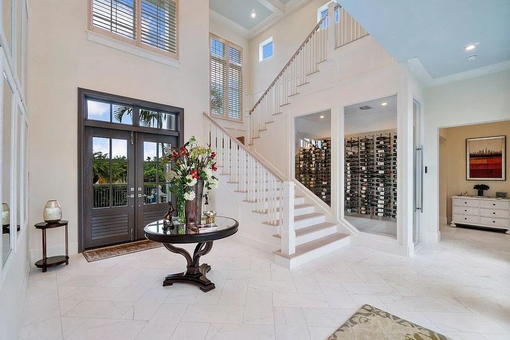 The Home in Boca Raton is a luxurious waterfront estate in exclusive community perfect for boating enthusiasts now available for sale. This home located at 731 Marble Way, Boca Raton, Florida