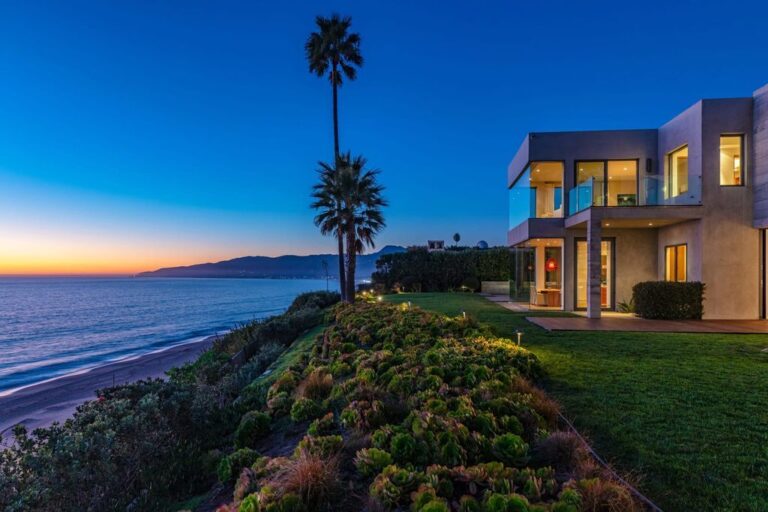 Stunning $56M Beachfront Point Dume Home for an Extraordinary Life